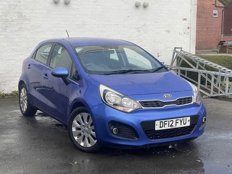 Blue Used 2012 Kia Rio 2 Hatchback | £2,500 (Fair price) - Image 1/4