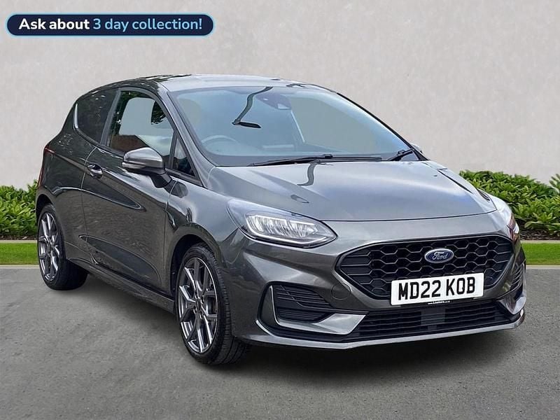Grey Used 2022 Ford Fiesta Sport Hatchback | £12,000 (Expensive) - Image 1/4