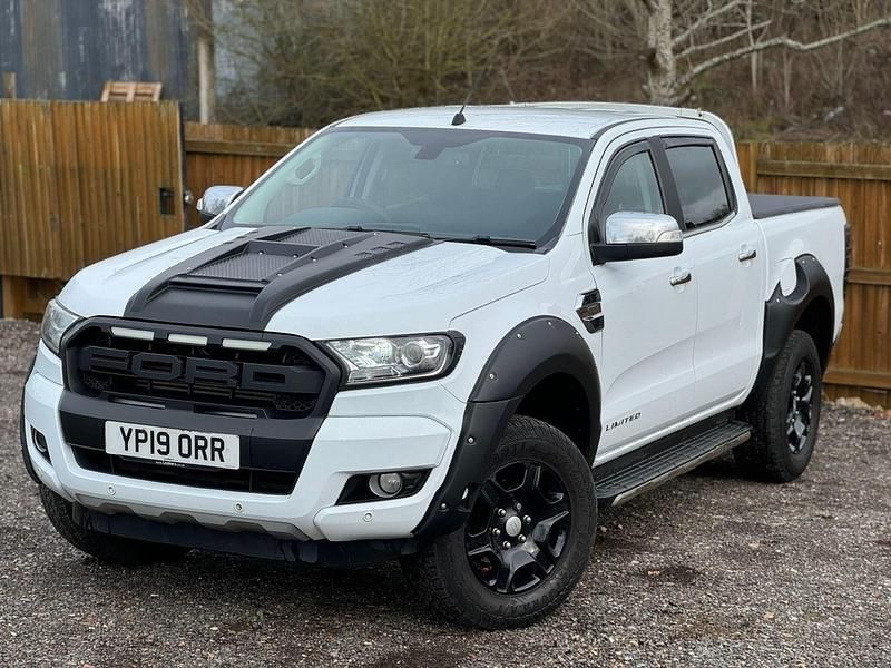 Used Ford Ranger Limited 2019 White Pickup