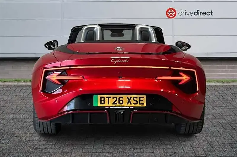 New MG Cyberster 375 kW (510 HP) 2026 Red Cabriolet