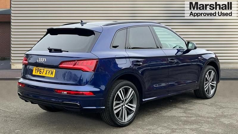 Used Audi Q5 S-Line 190 HP (139 kW) 2017 Blue SUV