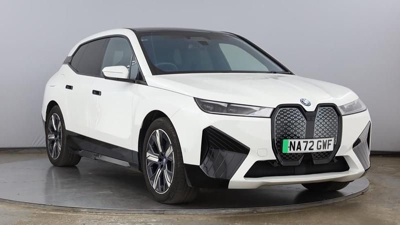 White Used 2022 BMW iX M Sport SUV | £37,995 (Fair price) - Image 1/4