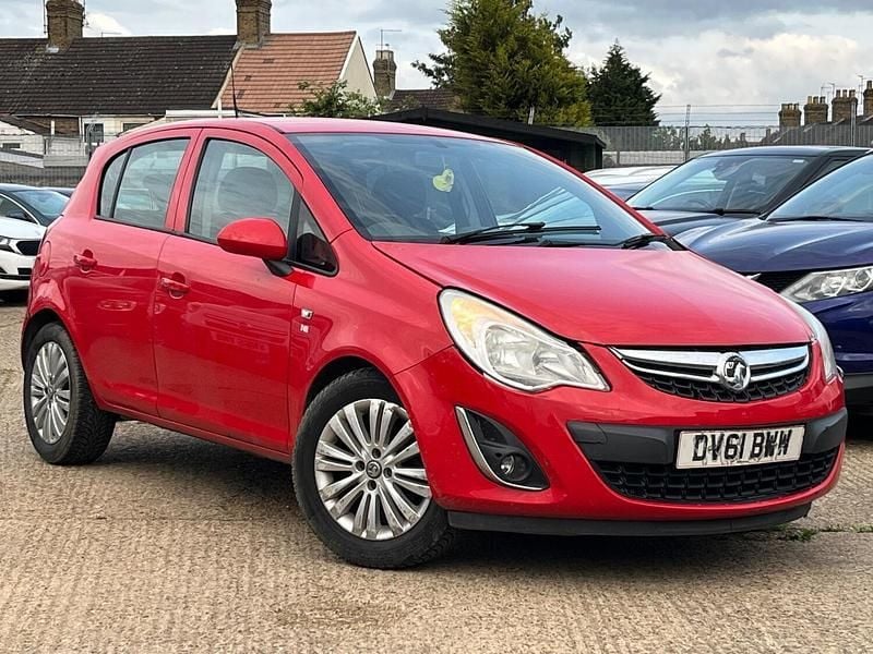 Red Used 2011 Vauxhall Corsa Excite Hatchback | £588 (Good price) - Image 1/4