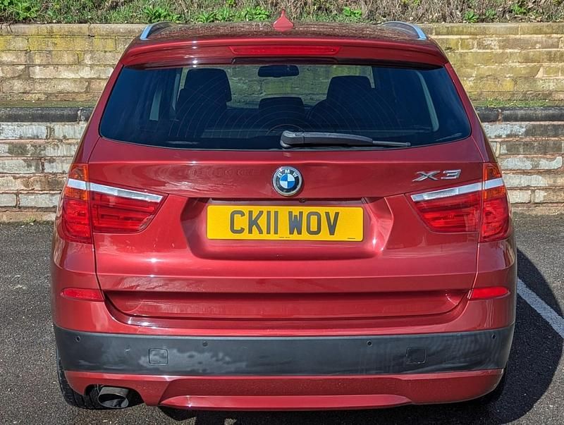 Used BMW X3 Luxury Line 185 HP (136 kW) 2011 Red SUV