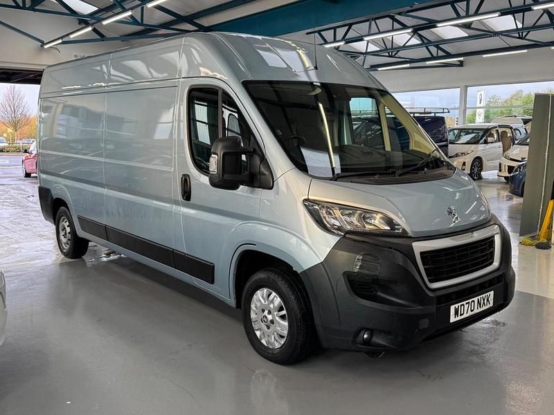 Used Peugeot Boxer S 140 HP (102 kW) 2021 Blue Van