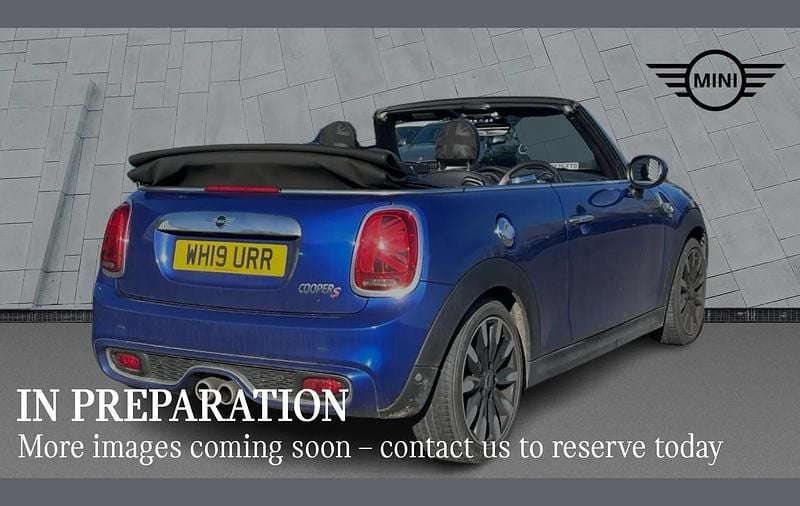 Used Mini Cooper S Cabriolet Exclusive 188 HP (138 kW) 2019 Blue Cabriolet