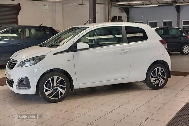 White Used 2017 Peugeot 108 Allure Hatchback | £3,750 (Good price) - Image 1/1