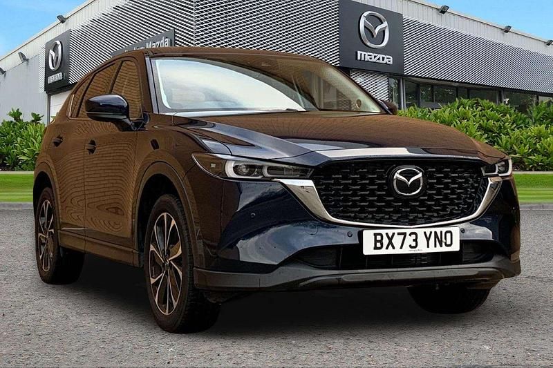 Blue Used 2023 Mazda CX-5 Exclusive-Line SUV | £23,590 (Fair price) - Image 1/3