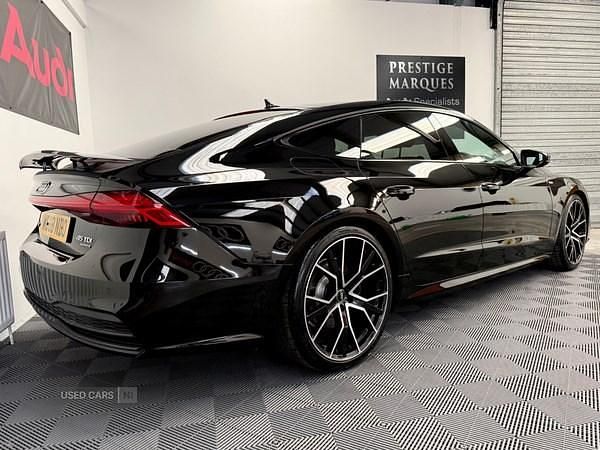 Used Audi A7 S-Line 2018 Black Hatchback