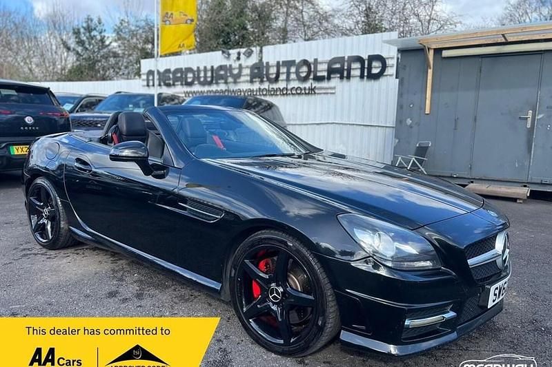 Used Mercedes SLK250 AMG 204 HP (150 kW) 2012 Black Cabriolet