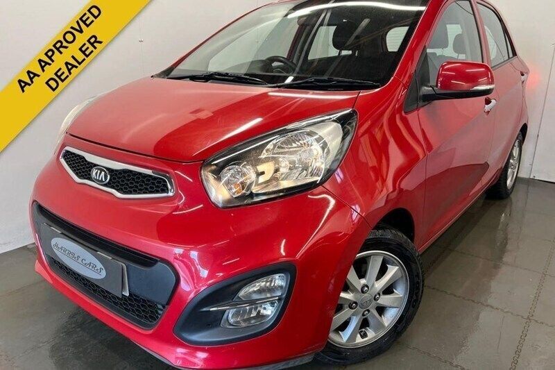 Red Used 2014 Kia Picanto Hatchback | £5,485 (Fair price) - Image 1/1