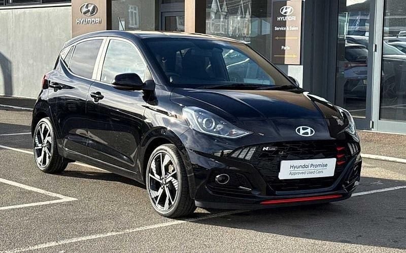 Used Hyundai i10 N Line 101 HP (74 kW) 2023 Black Hatchback