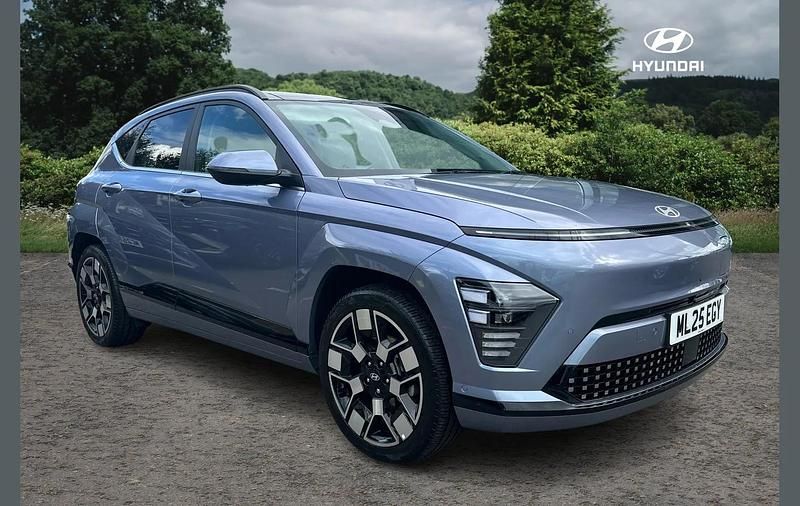 Blue Used 2025 Hyundai Kona Ultimate SUV | £30,259 - Image 1/4