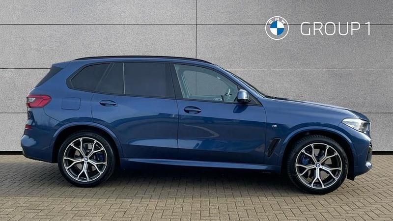 Used BMW X5 M Sport 261 HP (191 kW) 2019 Blue SUV