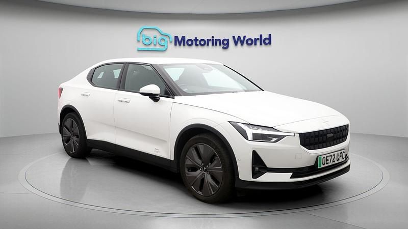 White Used 2022 Polestar 2 Long Range Single Motor Hatchback | £17,043 (Good price) - Image 1/4