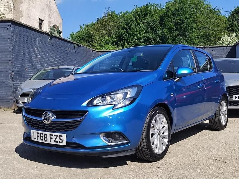 Used Vauxhall Corsa 88 HP (64 kW) 2018 Blue Hatchback