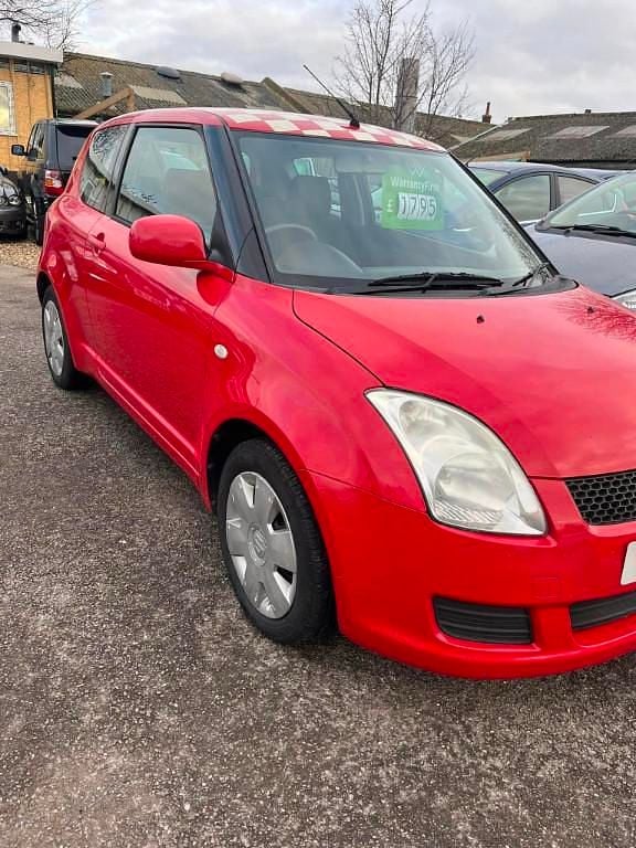 Used Suzuki Swift GL 92 HP (67 kW) 2008 Red Hatchback