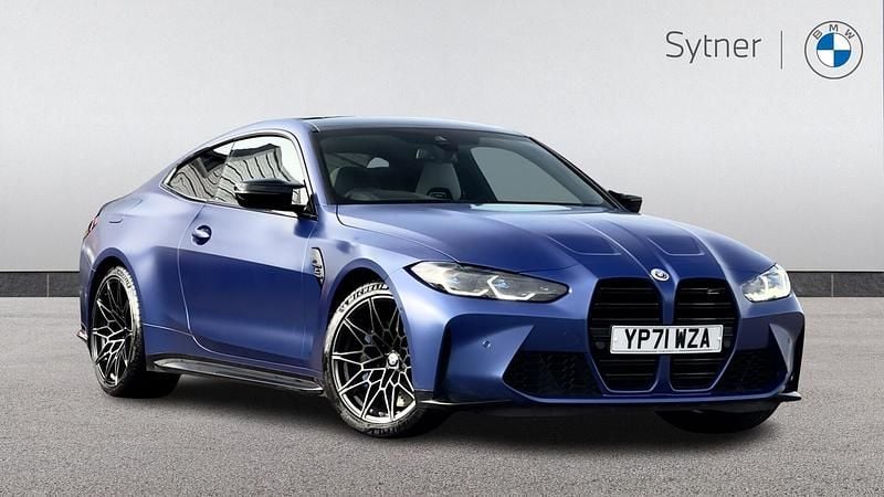 Used BMW M4 Competition Edition 503 HP (369 kW) 2021 Blue Coupe