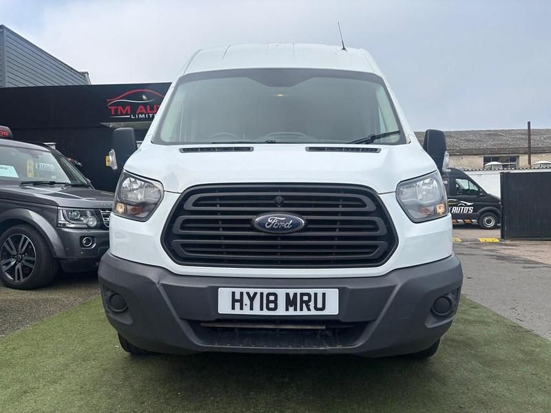 Used Ford Transit 130 HP (95 kW) 2018 White Van