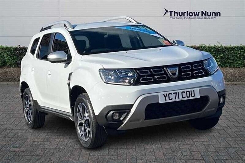 White Used 2021 Dacia Duster Prestige SUV | £10,499 (Fair price) - Image 1/1