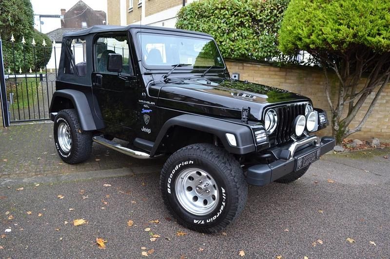 Used Jeep Wrangler Sport 1997 Black SUV