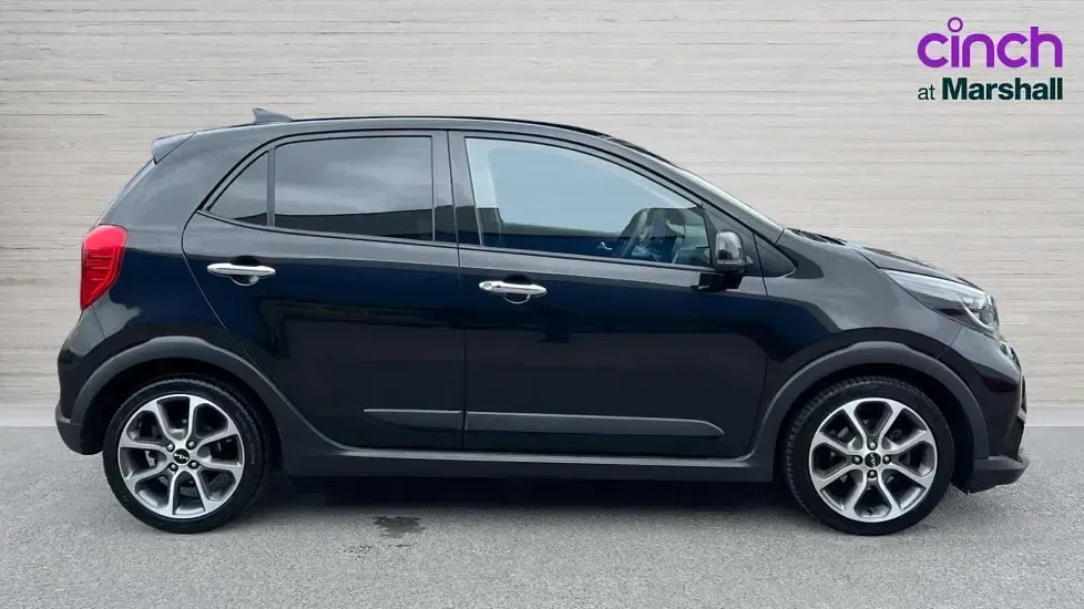 Used Kia Picanto X-Line 67 HP (49 kW) 2022 Black Hatchback