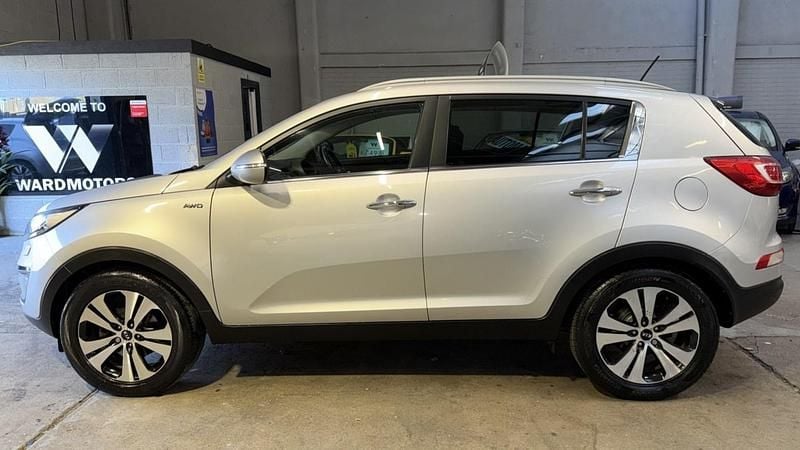 Used Kia Sportage Silver 134 HP (98 kW) 2012 Silver SUV