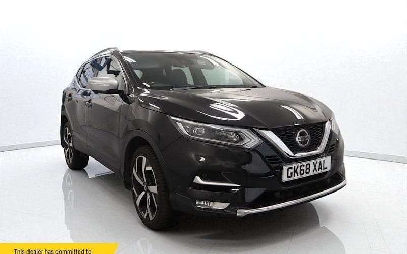 Black Used 2018 Nissan Qashqai S SUV | £11,750 (Fair price) - Image 1/4