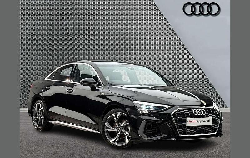 Used Audi A3 S-Line 147 HP (108 kW) 2024 Black Sedan