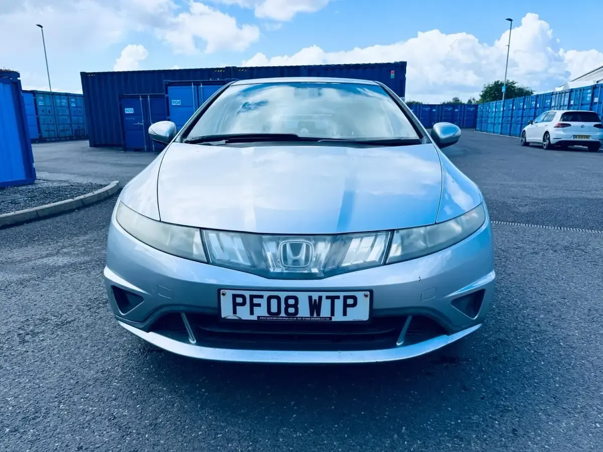 Used Honda Civic SE 2008 Silver Hatchback