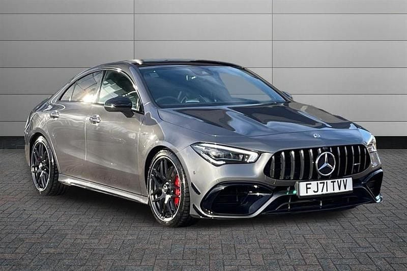 Mountain grey Used 2021 Mercedes CLA45 AMG Sedan | £42,350 (A bit pricey) - Image 1/4
