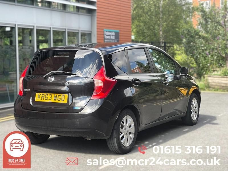 Used Nissan Note Acenta Premium 80 HP (58 kW) 2014 Black Hatchback