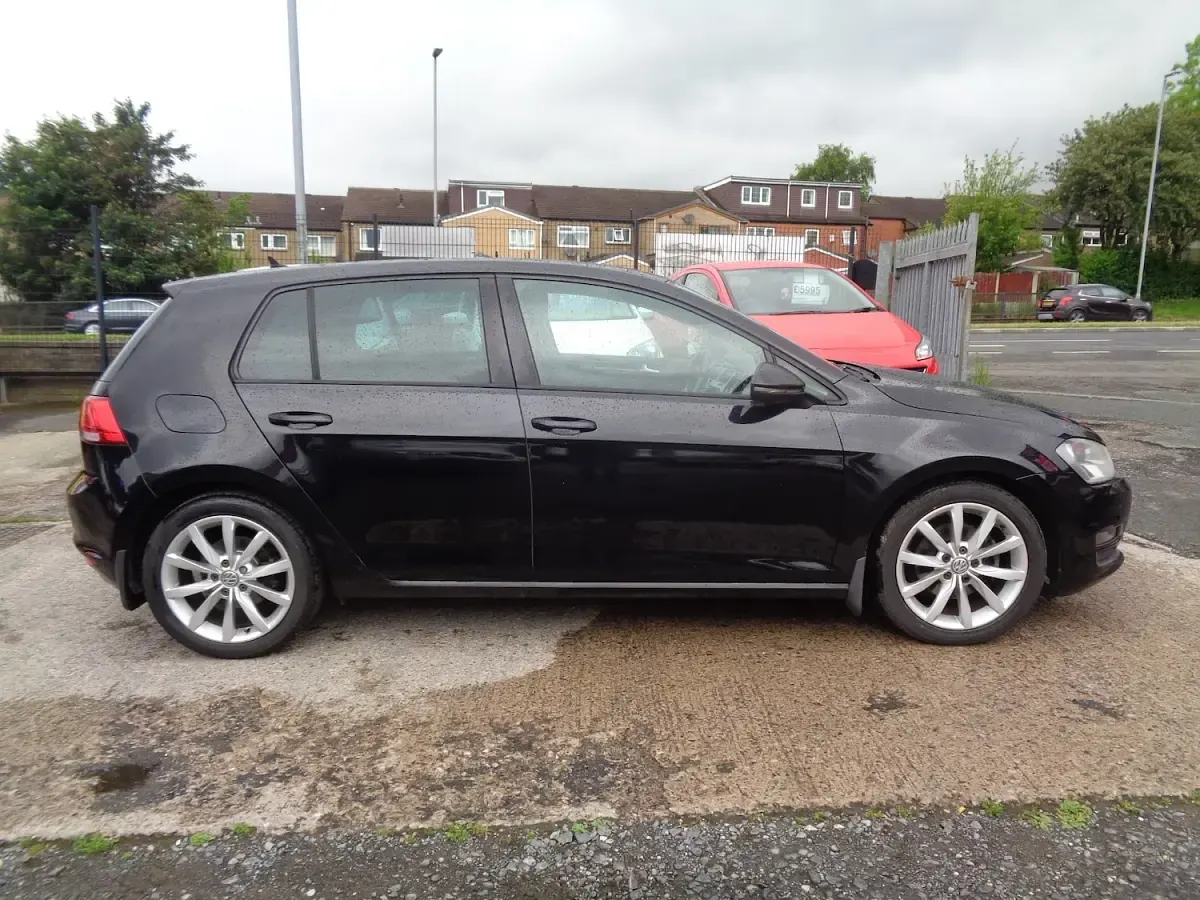 Used VW Golf VII GT 2013 Black Hatchback