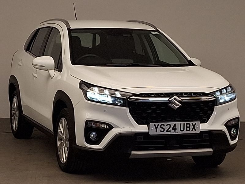 White Used 2024 Suzuki SX4 S-Cross SUV | £19,798 (Fair price) - Image 1/4