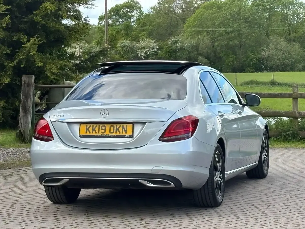 Usado Mercedes C200 Premium Plus 2019 Prateado Sedan