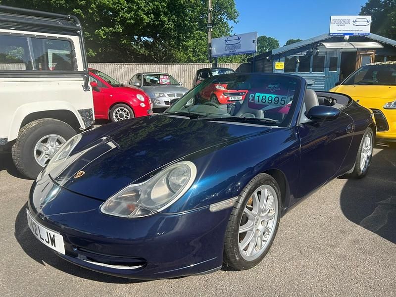 Blue Used 1999 Porsche 911 Carrera Cabriolet | £16,995 (Fair price) - Image 1/4