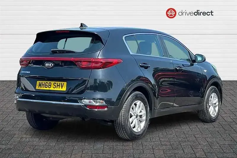 Used Kia Sportage 130 HP (95 kW) 2019 Black SUV