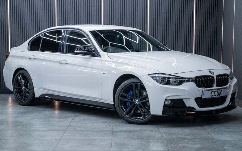 White Used 2018 BMW 320 M Sport Sedan | £19,490 (Fair price) - Image 1/4
