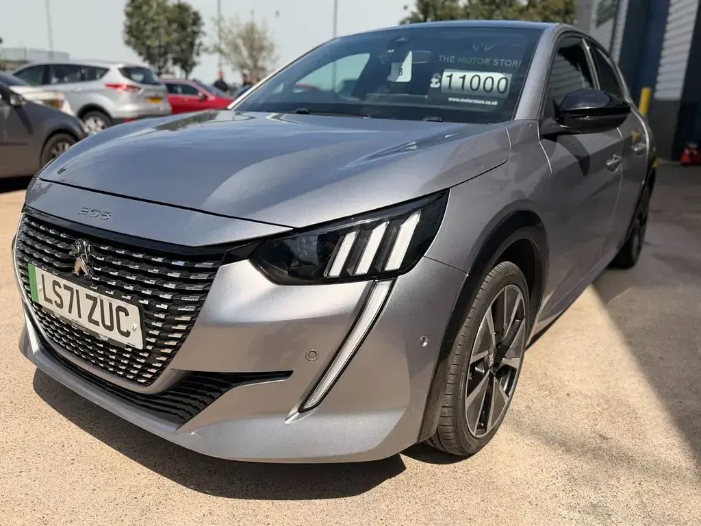 Used Peugeot e-208 GTi 100 kW (136 HP) 2021 Grey Hatchback