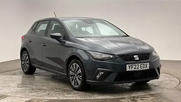 Used Seat Ibiza SE Technology 94 HP (69 kW) 2022 Grey Hatchback