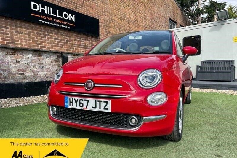 Red Used 2016 Fiat 500 Pop Star Hatchback | £5,995 (Fair price) - Image 1/1