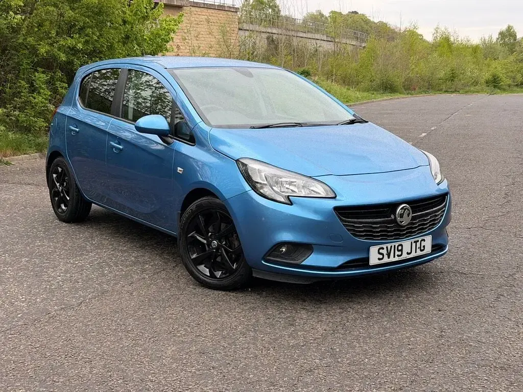 Used Vauxhall Corsa 75 HP (55 kW) 2019 Blue Hatchback