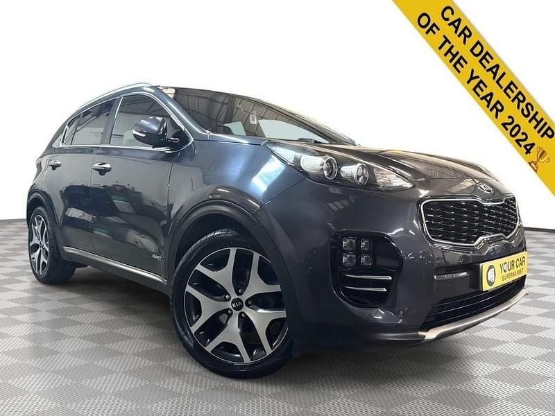 Silver Used 2017 Kia Sportage GT-Line SUV | £10,399 (Good price) - Image 1/4