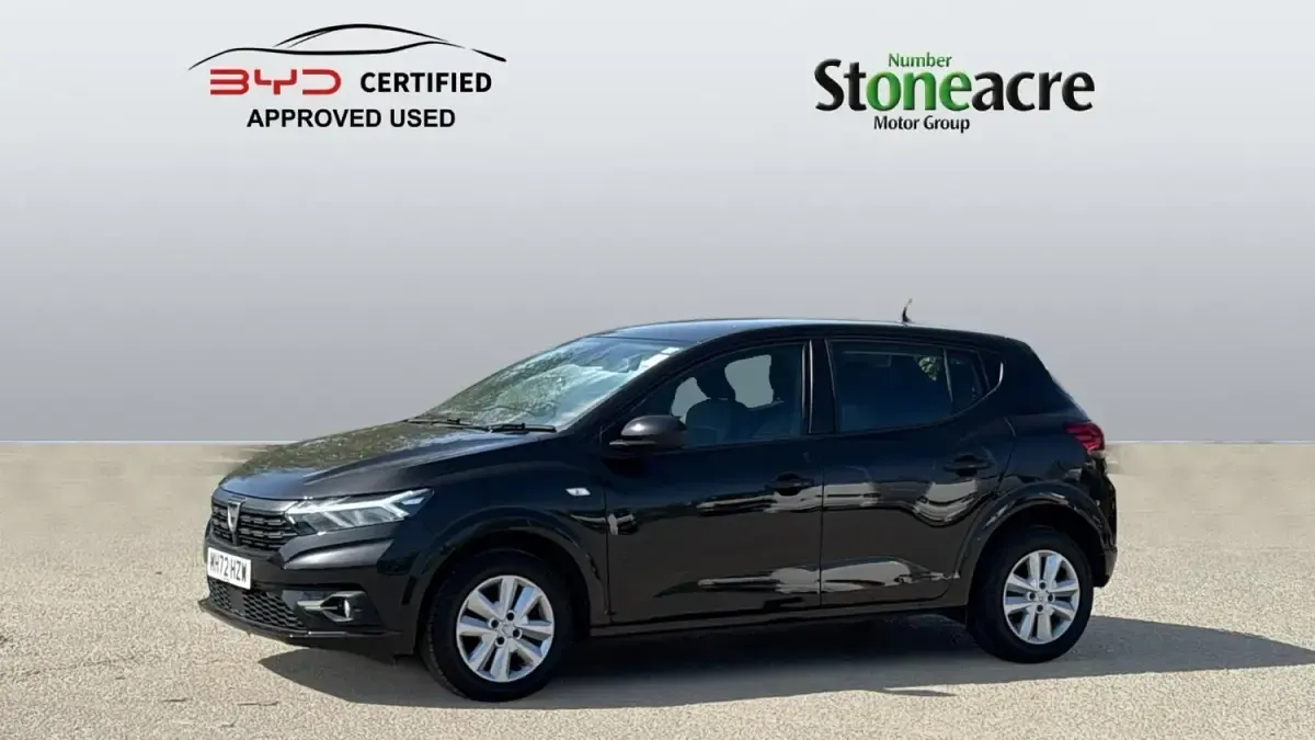 Second-hand Dacia Sandero Comfort 91 CP (66 kW) 2023 Negru Hatchback
