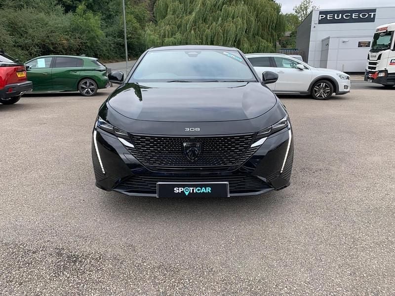 Black Used 2023 Peugeot 308 GT Hatchback | £17,695 (Fair price) - Image 1/4