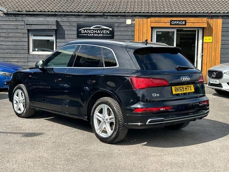 Begagnad Audi Q5 S-Line 190 HK (139 kW) 2019 Svart SUV