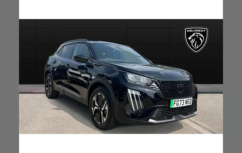 Black Used 2023 Peugeot e-2008 Allure SUV | £18,076 (Fair price) - Image 1/4