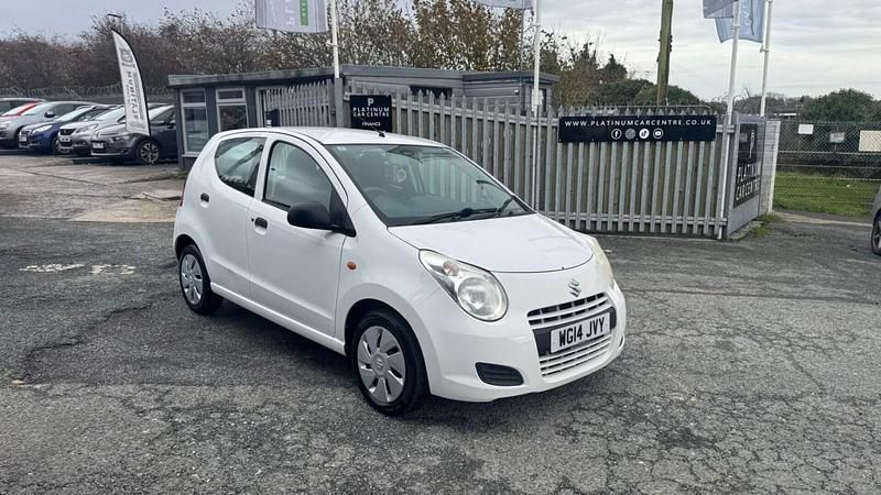 White Used 2014 Suzuki Alto SZ3 Hatchback | £3,495 (A bit pricey) - Image 1/4