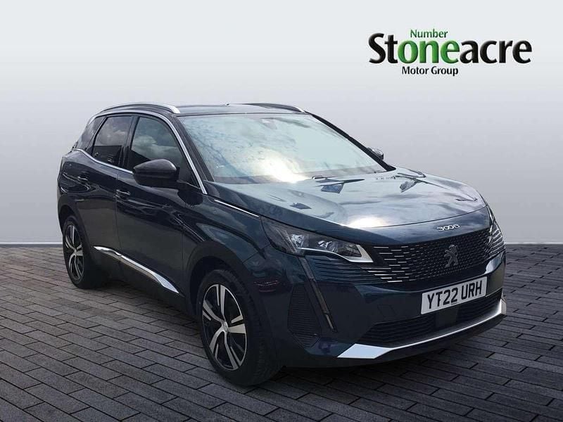 Blue Used 2022 Peugeot 3008 GTi Hatchback | £14,995 (Good price) - Image 1/4