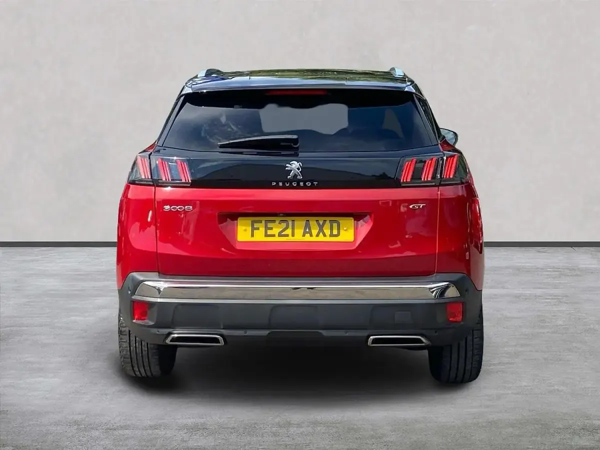 Used Peugeot 3008 GTi 131 HP (96 kW) 2021 Red SUV